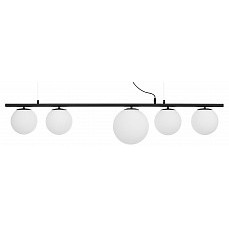 Подвесной светильник lumina deco baristica ldp 6012-5 bk-wt